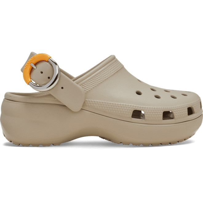 Crocs Women Classic Platform Dipped Buckle Clogs Dulcé