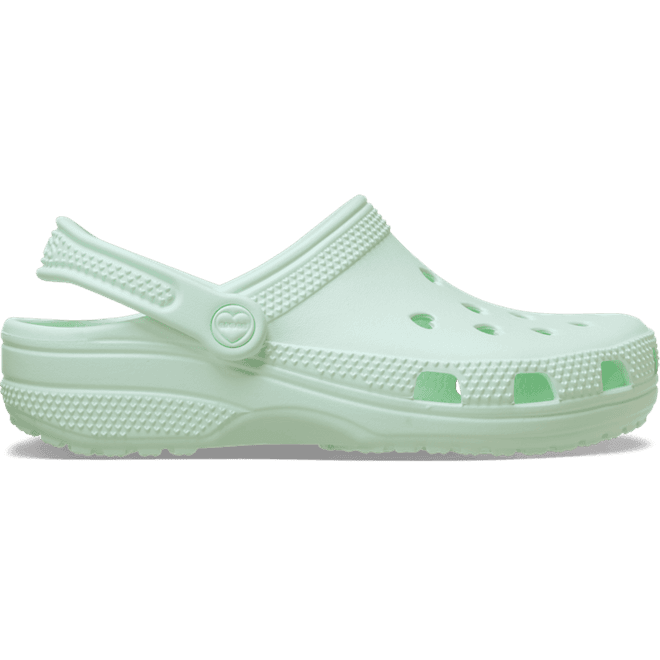 Crocs Classic Hearts Cut Out Clogs Retro Ice