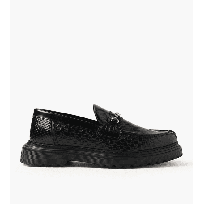 Filling Pieces Loafer Graved Black