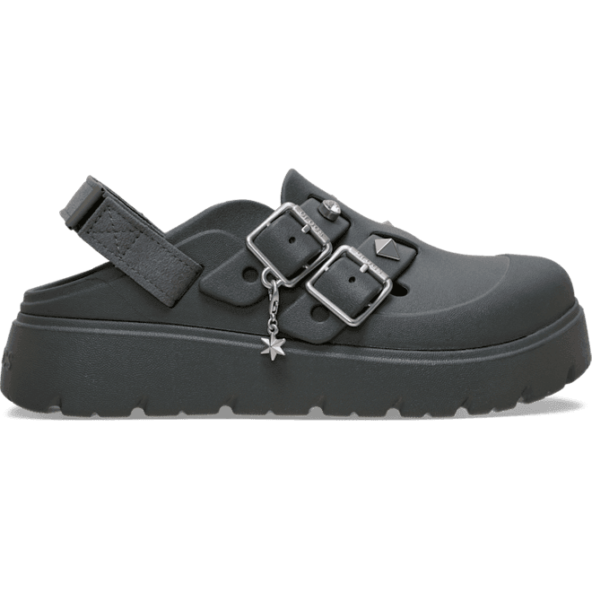 Crocs Loaferette Star Studded Clogs Carbon
