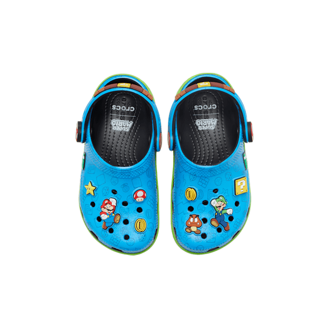 Crocs Toddler Super Mario™ Classic Clogs Kinder Multi