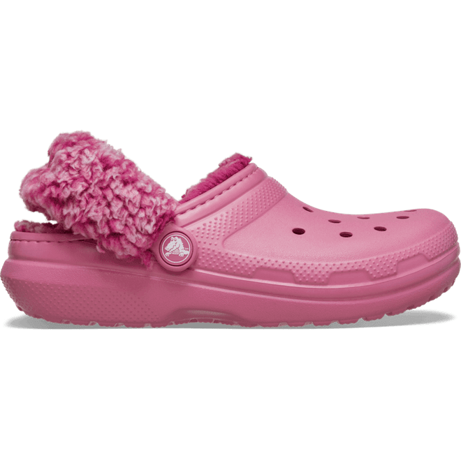 Crocs Toddler Classic Fleece Lined Clogs Kinder Quiet Rose