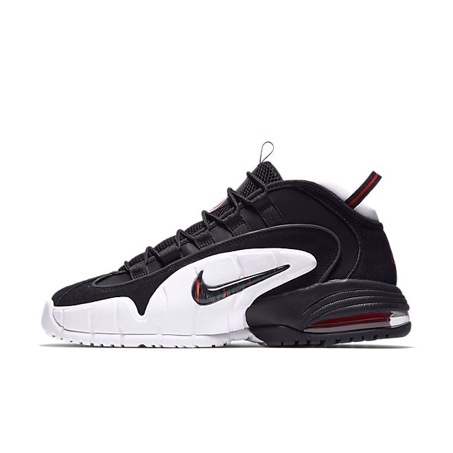Nike Air Max Penny (Black / Black - White - University Red) 685153 003
