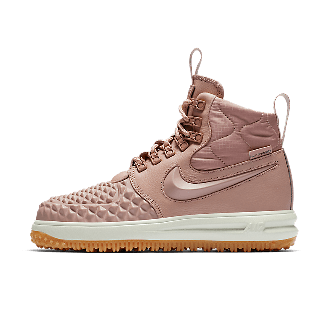 Nike Wmns Lunar Force 1 Duckboot (Particle Pink / Particle Pink - Blac AA0283 600