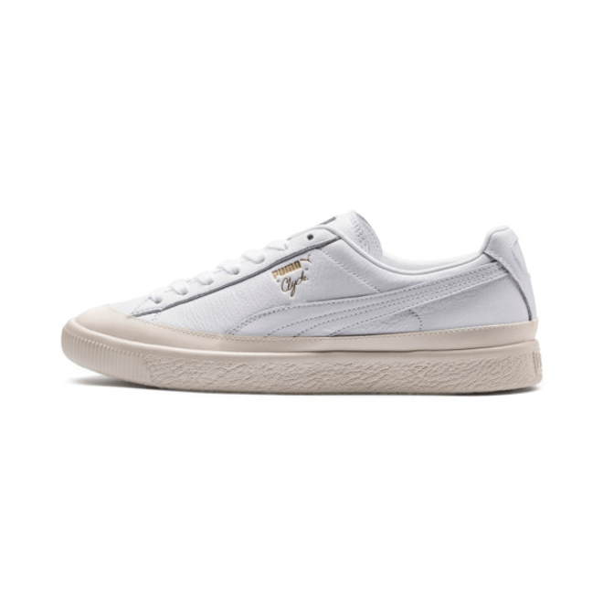 Puma Clyde Rubber Toe Leather Sneakers 366986_01