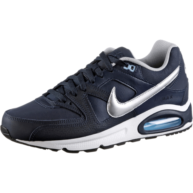 Nike Air Max Command Leather Blue Silver