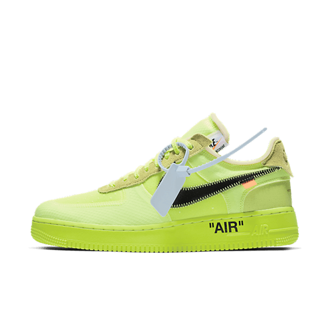 Off-White X Nike Air Force 1 Low 'Volt' AO4606-700
