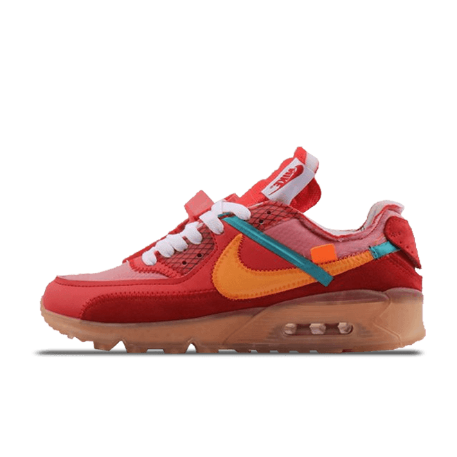 Off-White X Nike Air Max 90 'University Red' AA7293-600