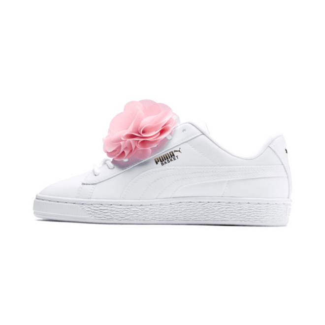 Puma Basket Flower Girls Sneakers 368950_01