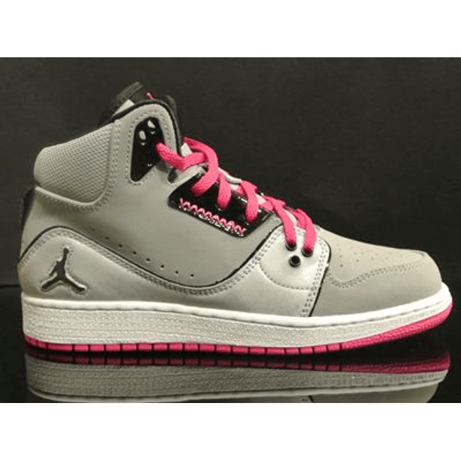  Nike Jordan 1 Flight 2 Gg Mtllc Silver/Blck-Vvd Pnk-Wht 631788-009