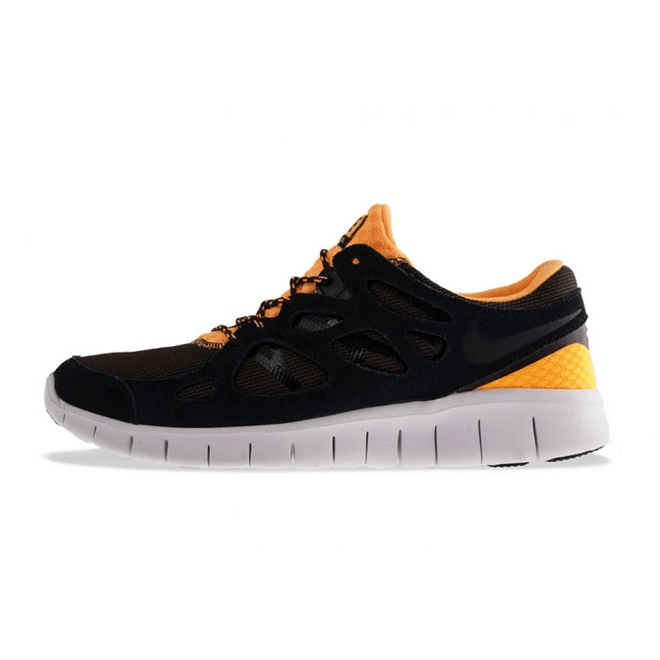  Nike Free Run +2 Black/black-laser Orange-mdr 537732-008