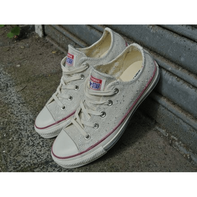  Converse All Star Low Sparkle Lurex Ox Natural 547323C