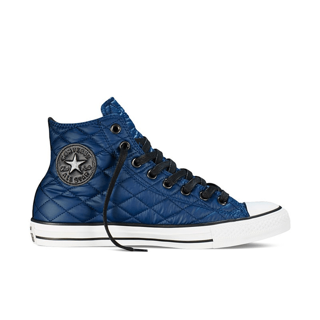  Converse Chuck Taylor Hi Quilted Blue White Black Nighttime 149453C