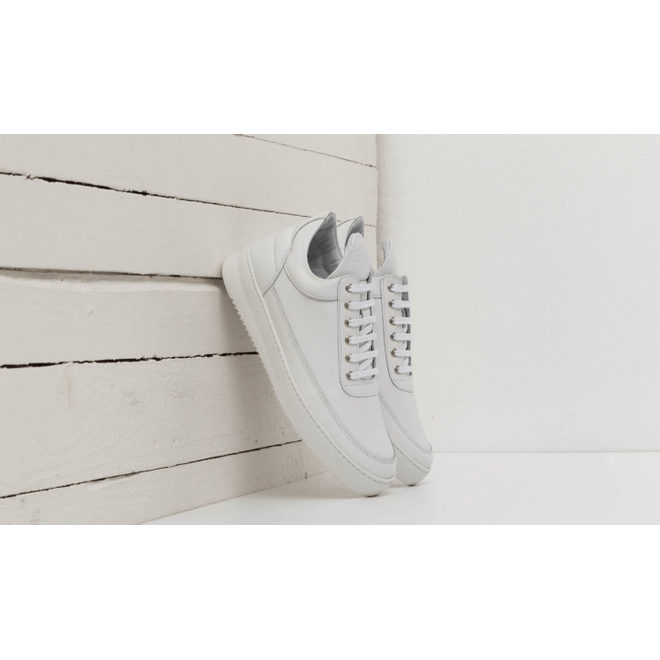 Filling Pieces Low Top Ripple Lane Nappa All White