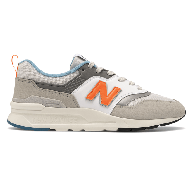 New Balance 997 White/ Orange/ Grey CM997HAG