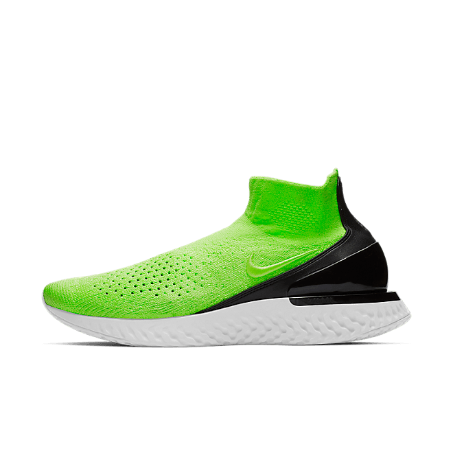 Nike Rise React Flyknit (Lime Blast / Lime Blast - Black - Vast Grey) AV5554 330
