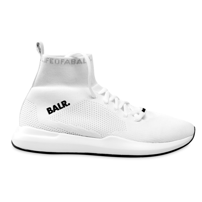 BALR. EE Premium Sock Sneakers V3 White BALR-1410
