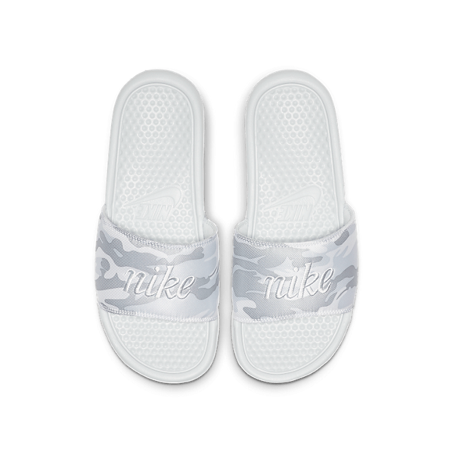 Nike Wmns Benassi Jdi Txt Se Pure Platinum/ Mtlc Platinum-White AV0718001