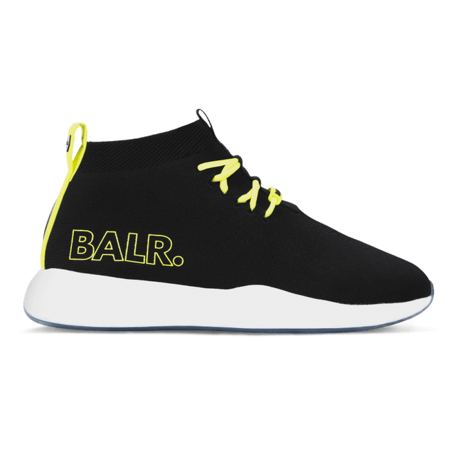 BALR. EE Premium Sock Sneakers V2 Black/Yellow BALR-1783