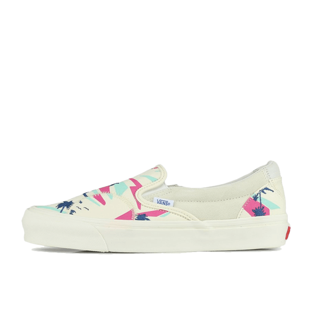 Vans Classic Slip-On Bricolage LX (Embroidered Palm) Classic VN0A45JXVM41