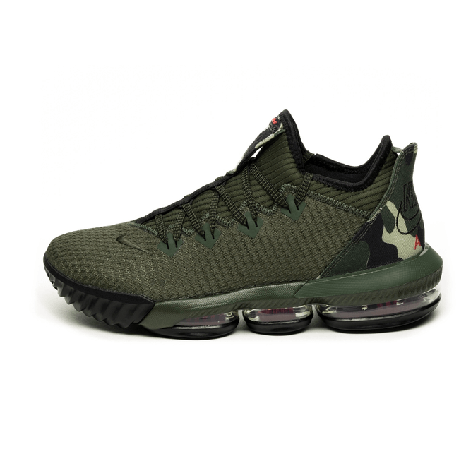Nike Lebron XVI Low (Cargo Khaki / Black - Neutral Olive) CI2668 300