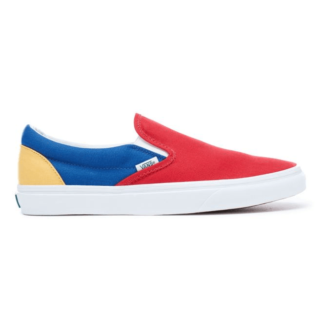 Vans Yacht Club classic slip-on skate shoes - Rood | VN0A38F7QF2 ...