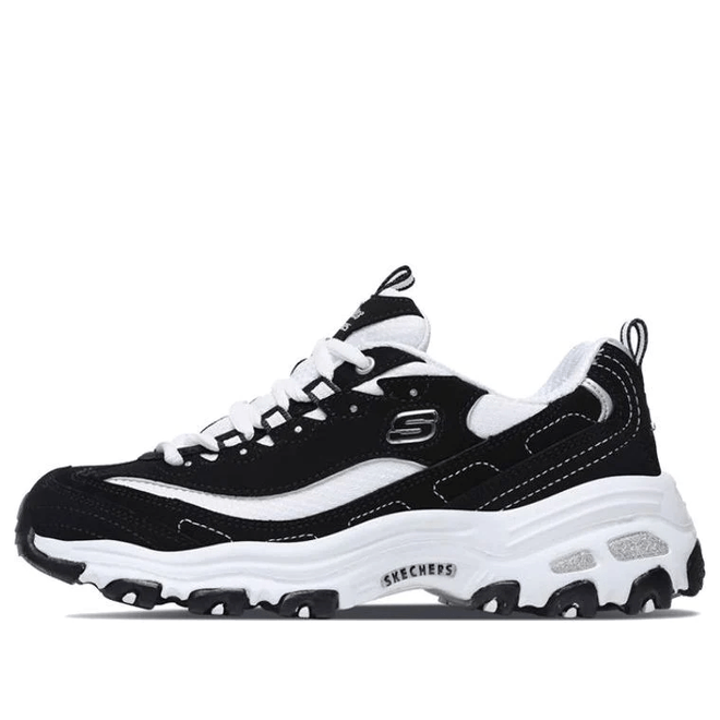 Skechers D'Lites Black and White Chunky | 11422-BKW | Sneakerjagers