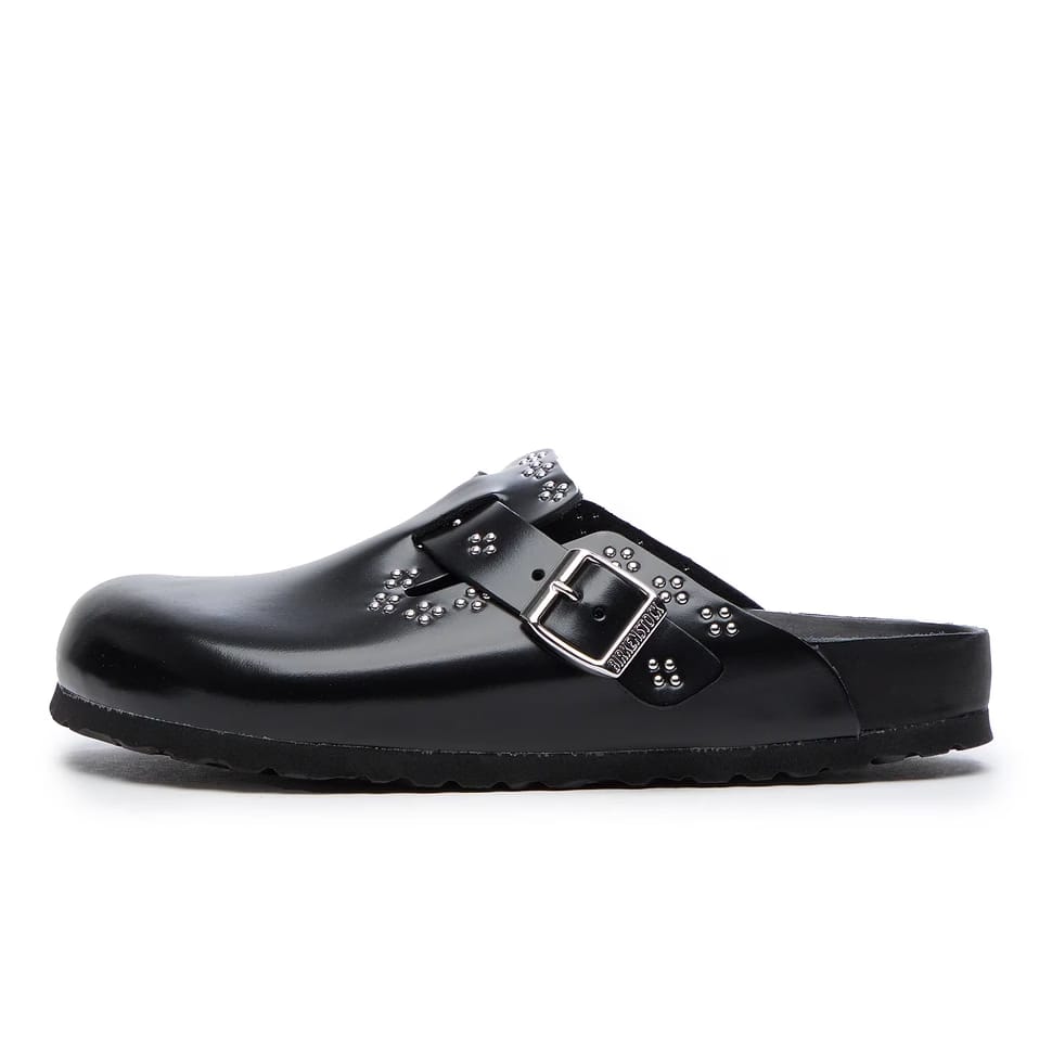 Birkenstock W Boston Amalfi Rivet Exquisite 'Amalfi Black' | 1033037